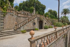 Here is one of the upper terraces of Villa Garzoni gardens, Italy.